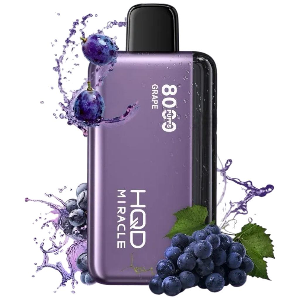 HQD Miracle 8000 Puffs | 0mg - Zero Nicotine