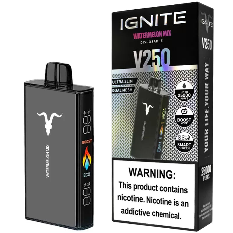 Ignite V250 | 25k Puffs - 50mg