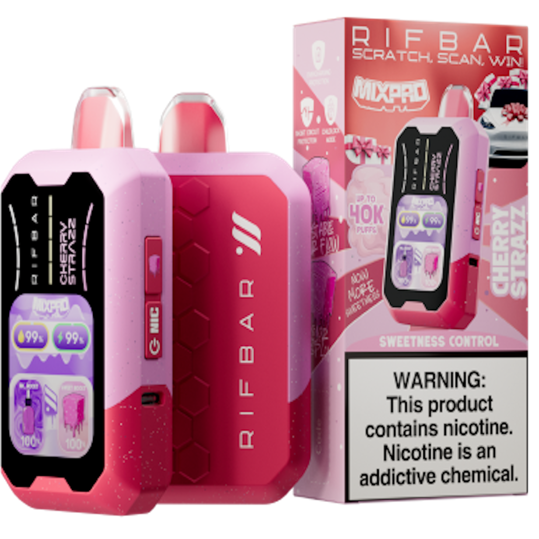 Rifbar Mixpro 40k Puffs