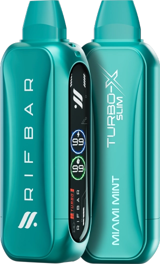 Rifbar Turbo-X Slim | 12k Puffs - 20mg