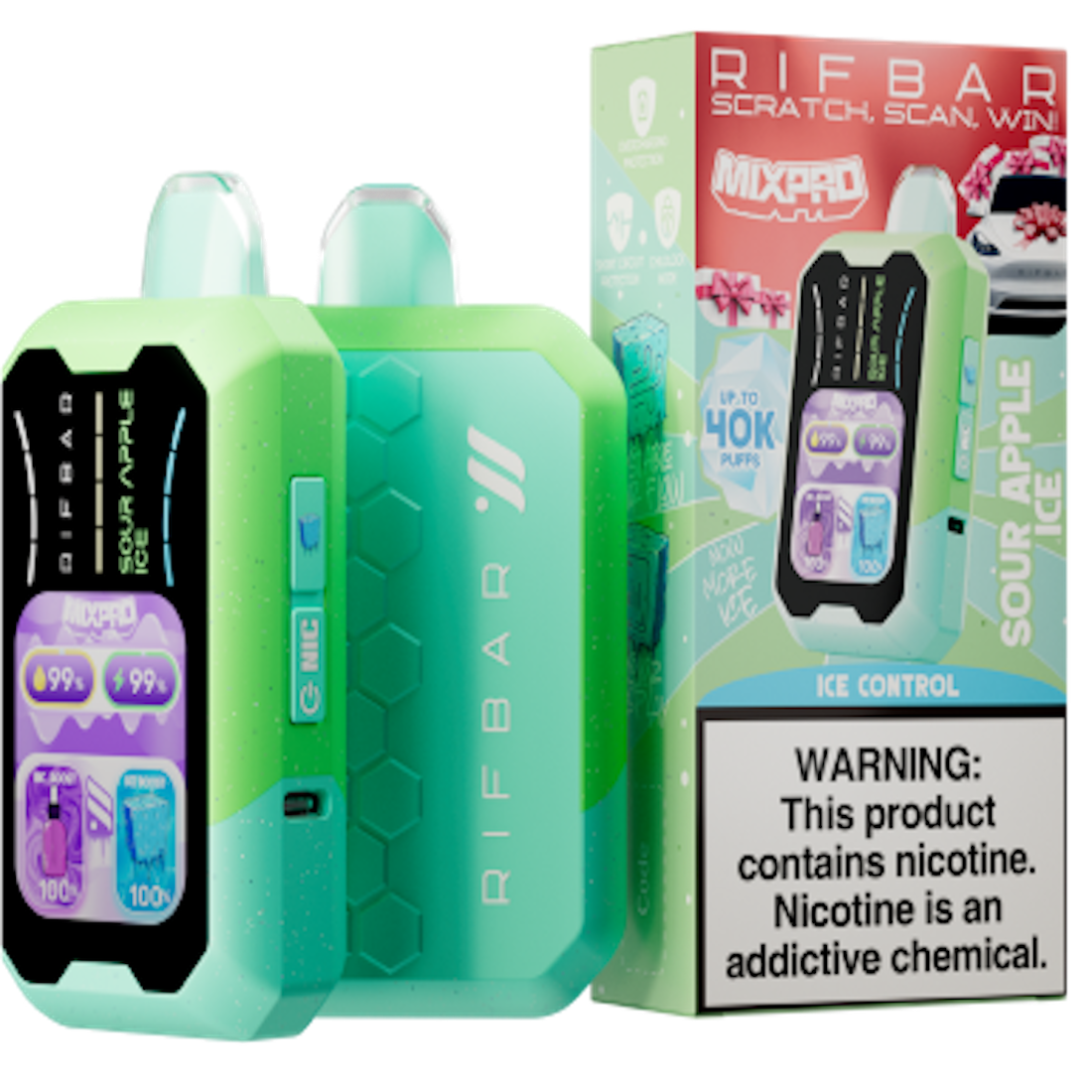Rifbar Mixpro 40k Puffs