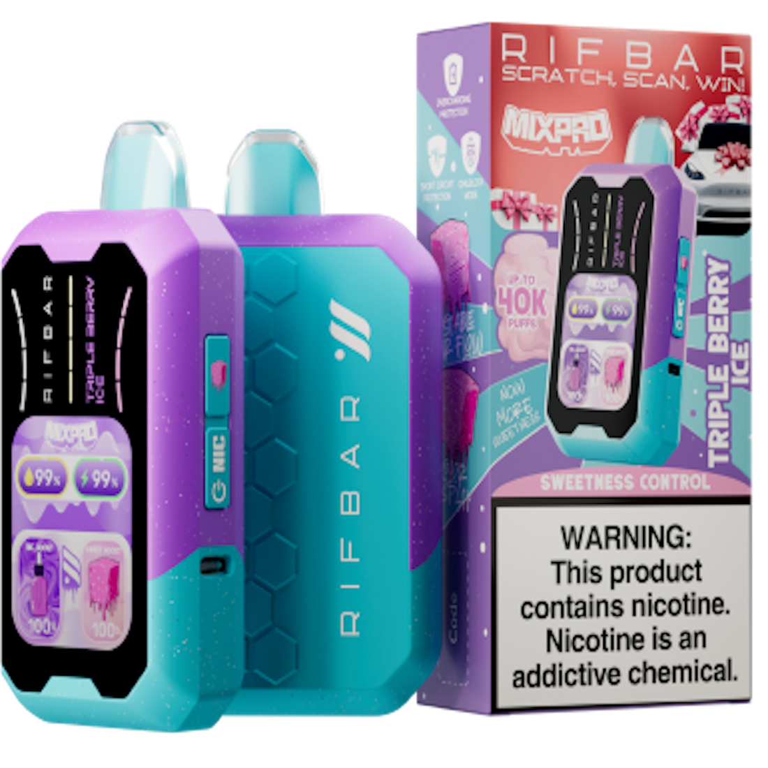 Rifbar Mixpro 40k Puffs
