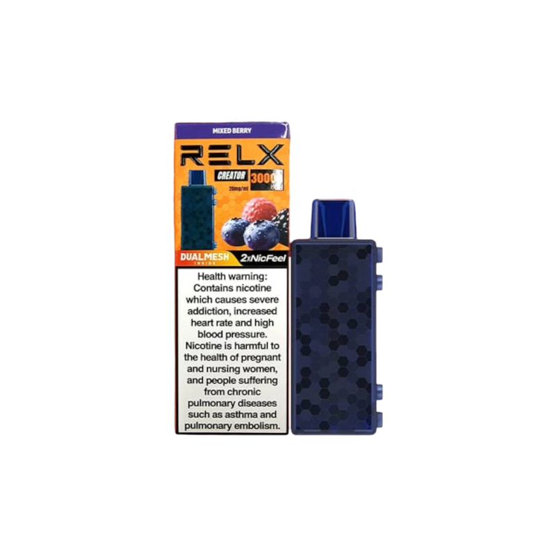 RELX Creator Flavor Pods - 20mg | 30k Puffs