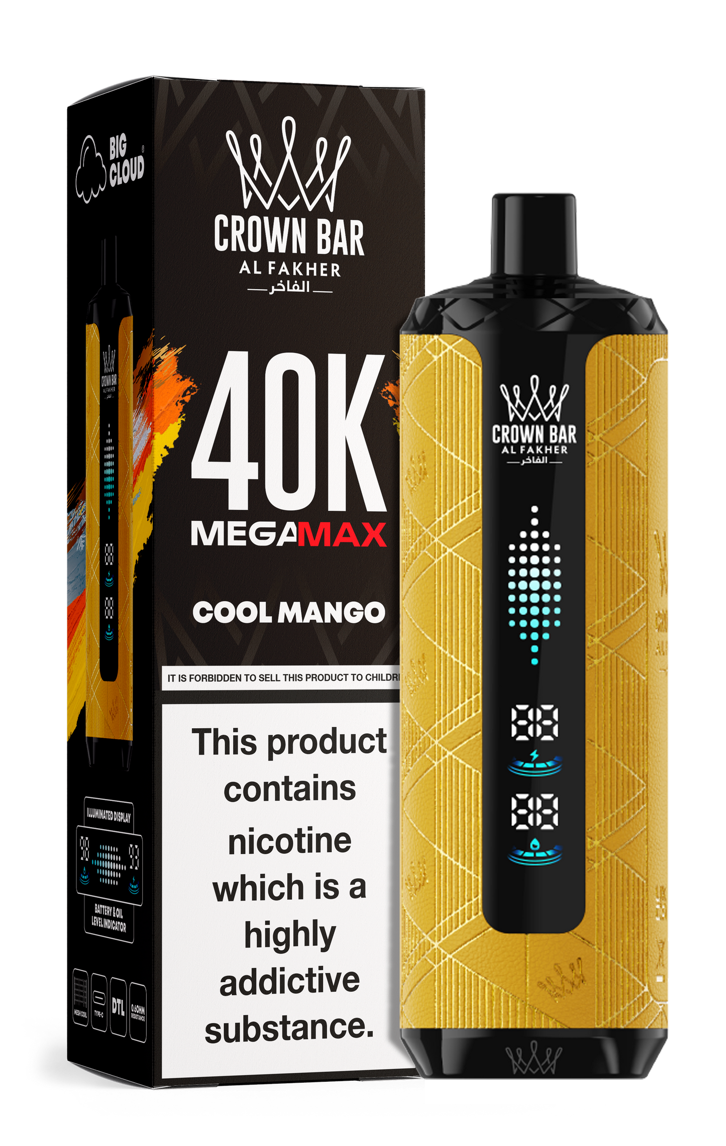 Al Fakher MegaMax | 40K Puffs - 0.6mg