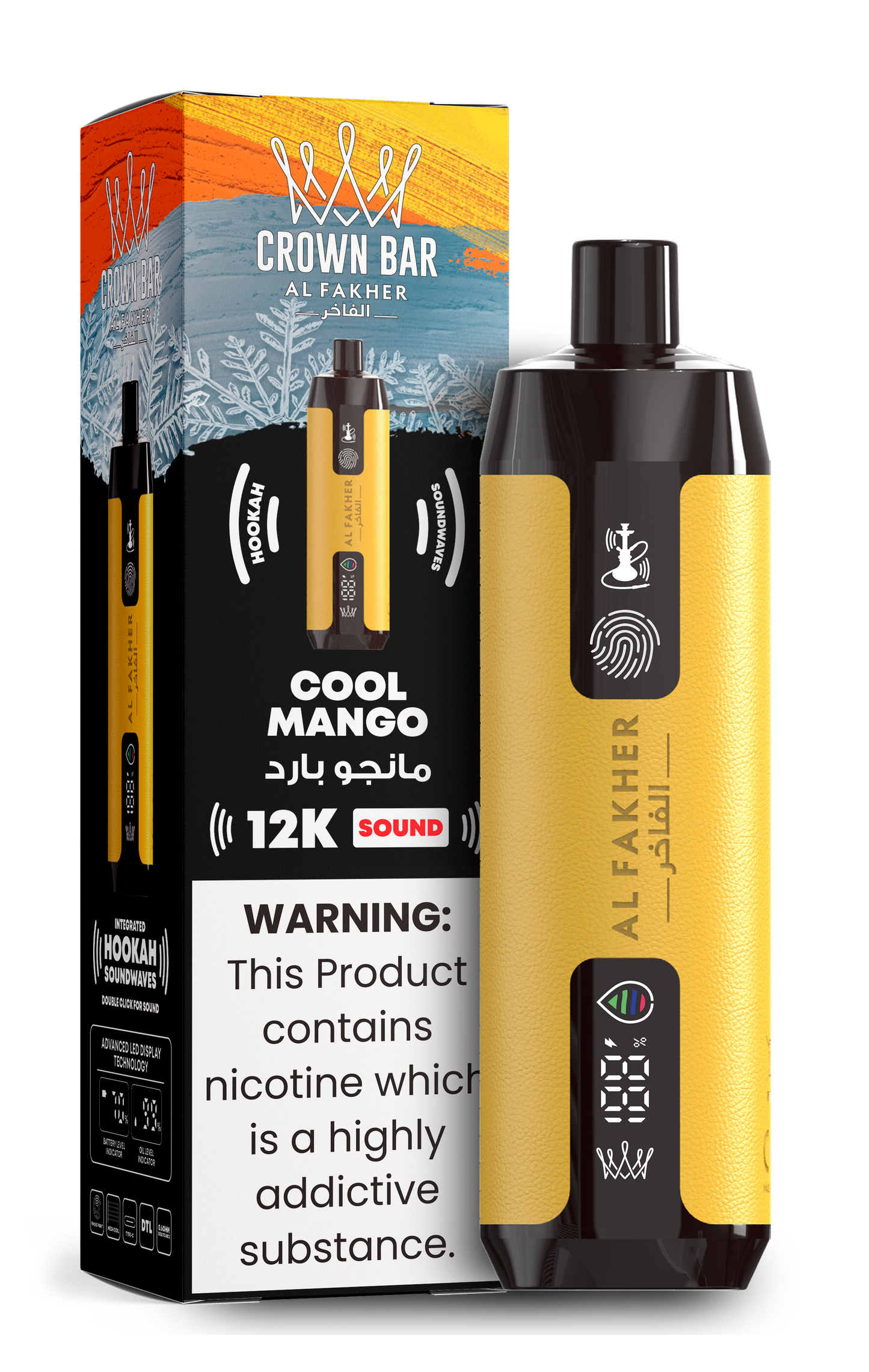 Al Fakher w/ Sound | 12k Puffs - 0.5mg