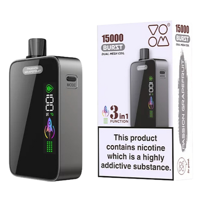 VOOM Burst 15k Puffs | 50mg/mL