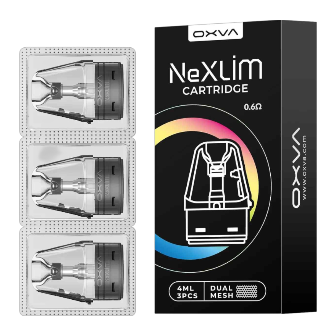 OXVA NeXLim Cartridge | 4pcs/3ml