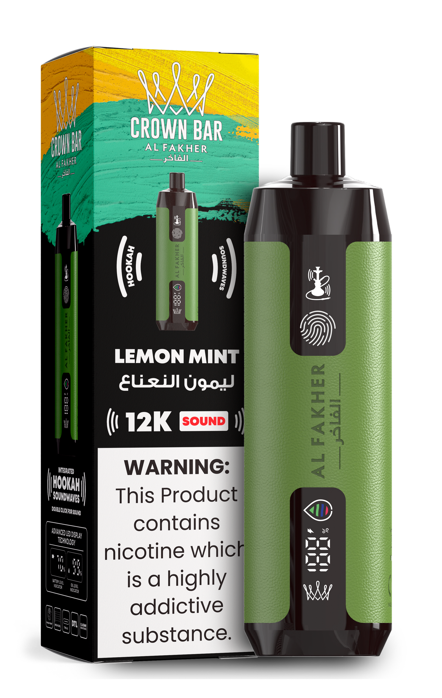 Al Fakher w/ Sound | 12k Puffs - 0.5mg