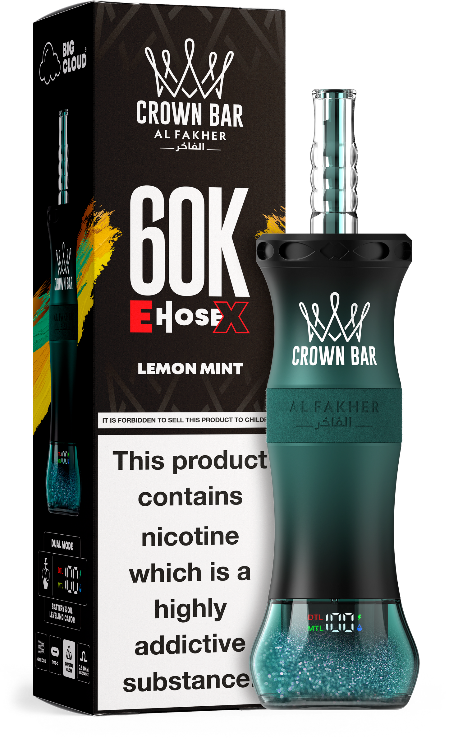Al Fakher E-Hose X | 60K Puffs - 0.6mg