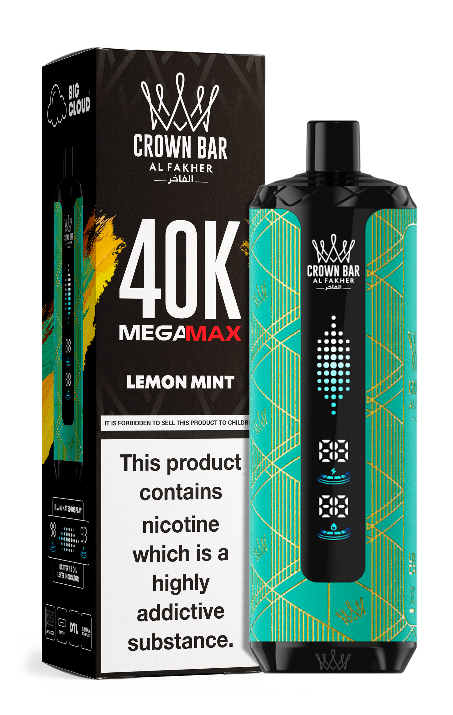 Al Fakher MegaMax | 40K Puffs - 0.6mg