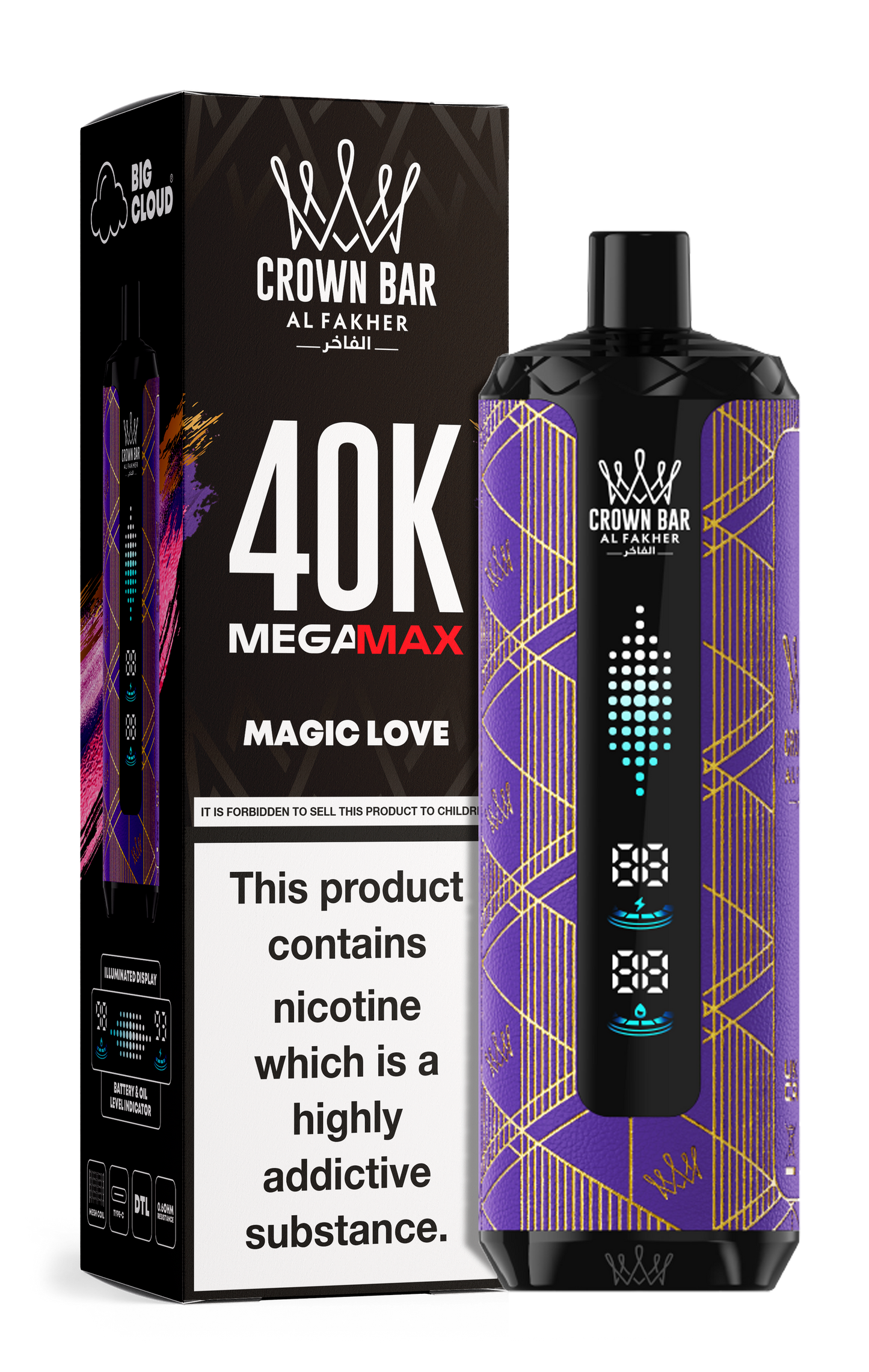 Al Fakher MegaMax | 40K Puffs - 0.6mg