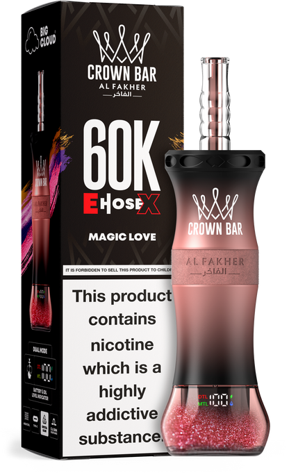 Al Fakher E-Hose X | 60K Puffs - 0.6mg