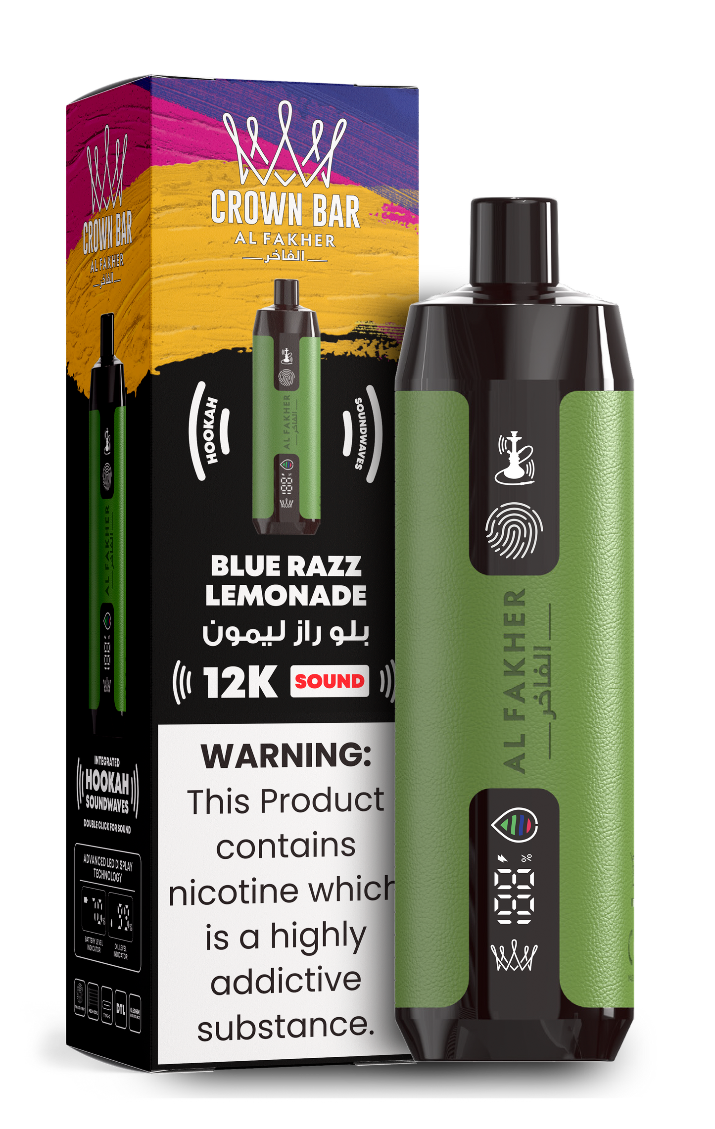 Al Fakher w/ Sound | 12k Puffs - 0.5mg