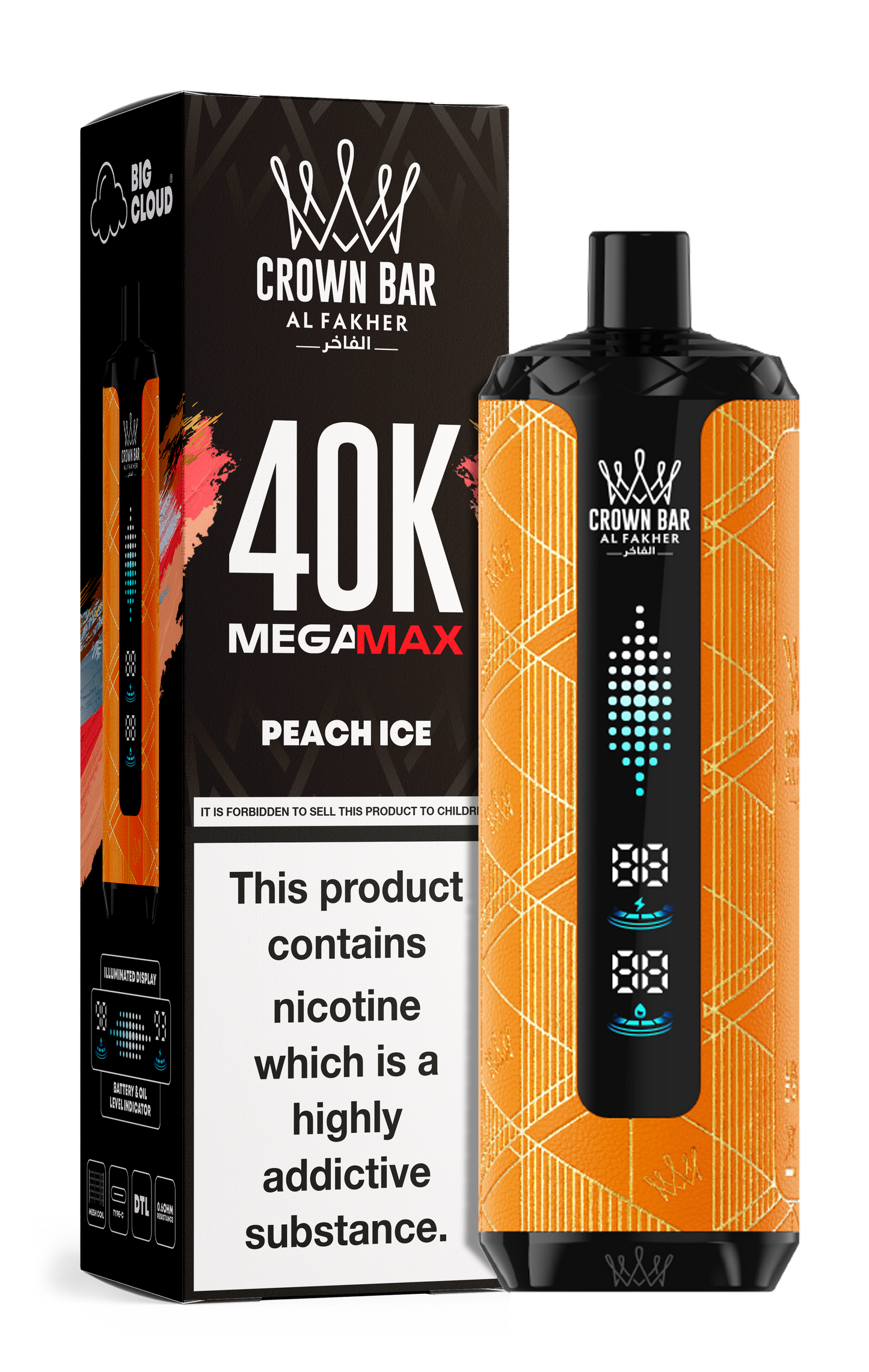 Al Fakher MegaMax | 40K Puffs - 0.6mg