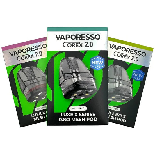 Vaporesso LUXE X Series Mesh Pods | 5ml/2pcs
