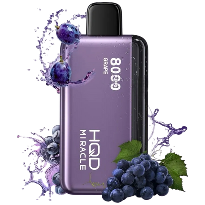 HQD Miracle 8000 Puffs | 0mg - Zero Nicotine