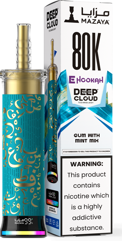 Mazaya Deep Cloud | 80k Puffs - 0.6mg