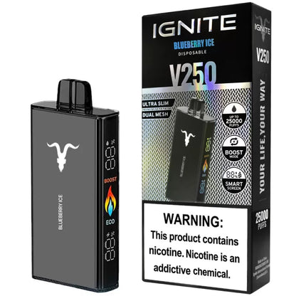 Ignite V250 | 25k Puffs - 50mg