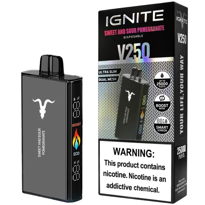 Ignite V250 | 25k Puffs - 50mg