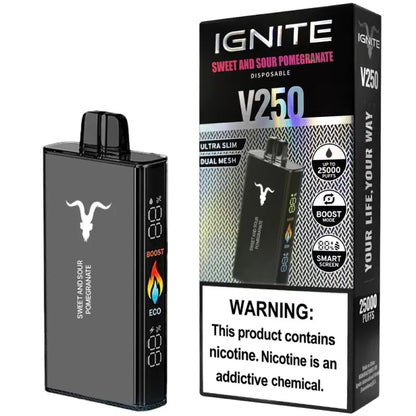 Ignite V250 | 25k Puffs - 50mg