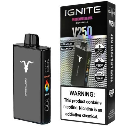 Ignite V250 | 25k Puffs - 50mg