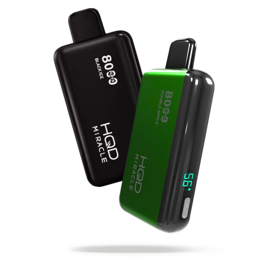 HQD Miracle 8000 Puffs | 0mg - Zero Nicotine