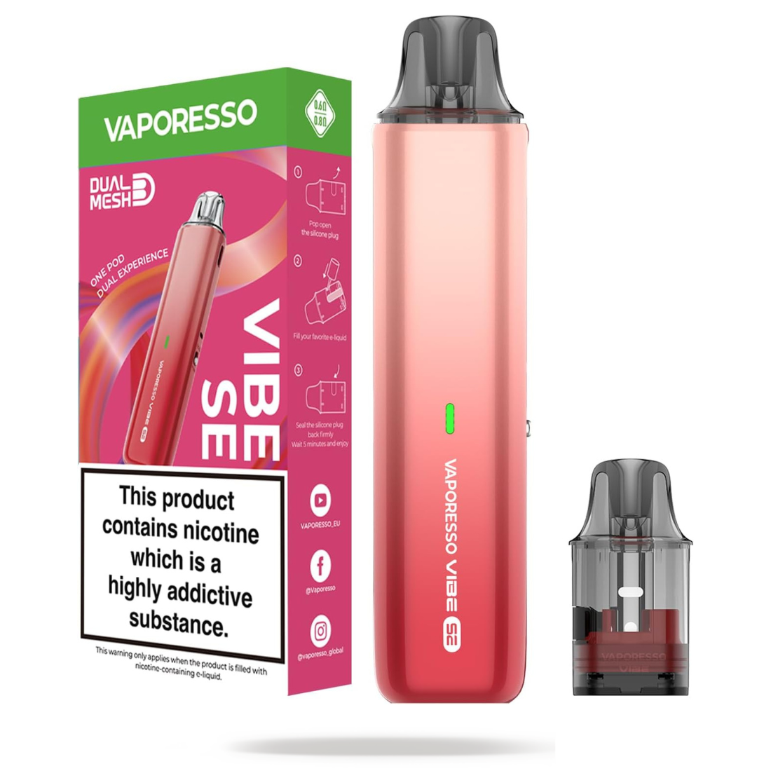 Vaporesso Vibe SE Pod Kit | 24w - 1100mAh